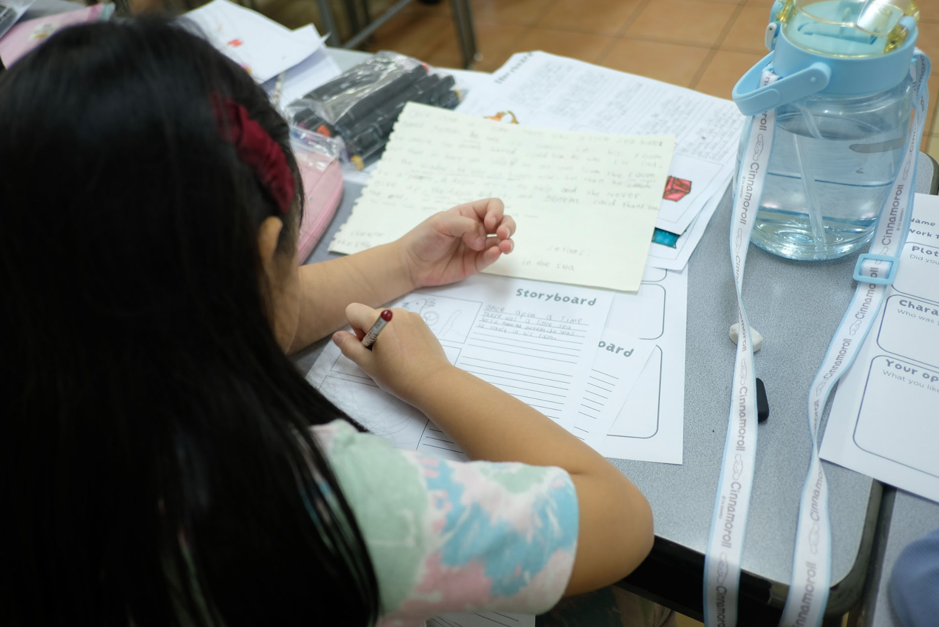 Fiction & Essay Writing in action